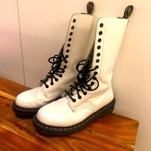 Dr. Martens 14 Eye Lace Up Boots